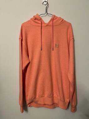 ACNE STUDIOS PINK OVERSIZED HOODIE